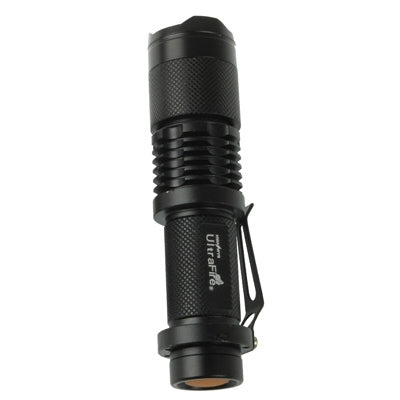 3 Mode, Cree XM-L T6 LED, White Light, Luminous Flux: 700lm, Length: 11.6cm