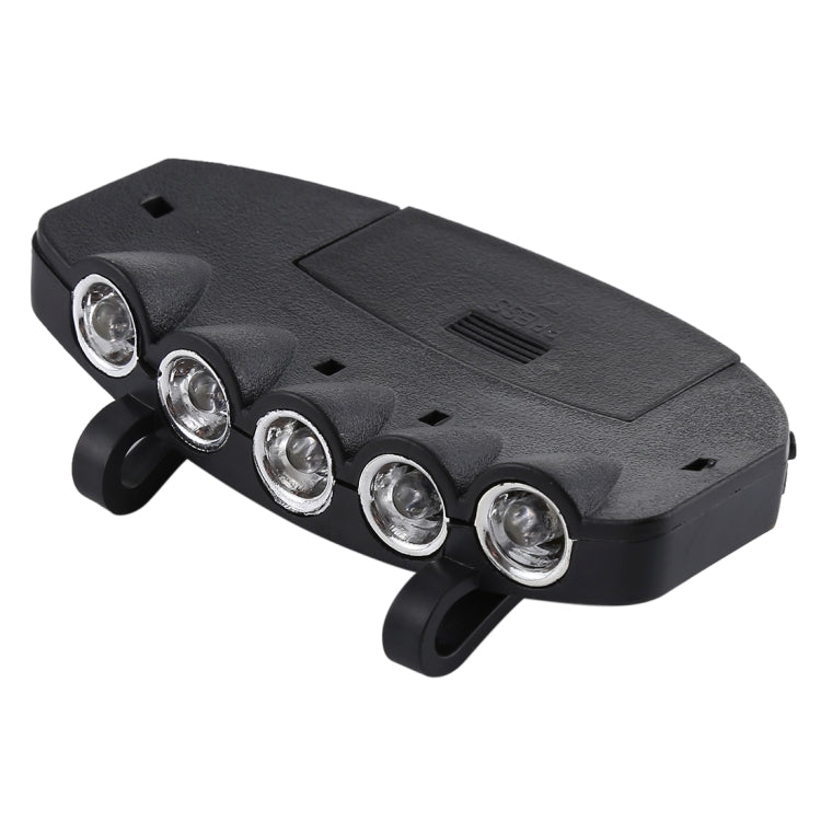 5 LED White Light, for Outdoor Fishing Camping Hunting