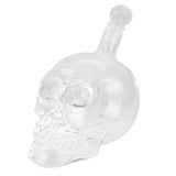 Crystal Glass Skull Bottle for Vodka & Whiskey & Beer Liqueur & Red Wine & Other Beverage, 350ML