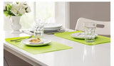 40x30cm Anti-skidding Silicone Heat Insulation Mat for Food Dish / Beverage / Oven / Kid Table