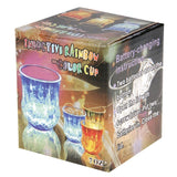 Creative Colorful LED Light Pineapple Inductive Rainbow Color Cup, LED Light Pineapple Cup