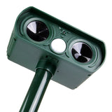 Ultrasonic Solar Powered Motion Activated Animal Repeller, 1PCS RC-510