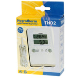 TH02 Digital LCD Indoor Outdoor Sensor Probe Weather Humidity Hygrometer Thermometer, TH02