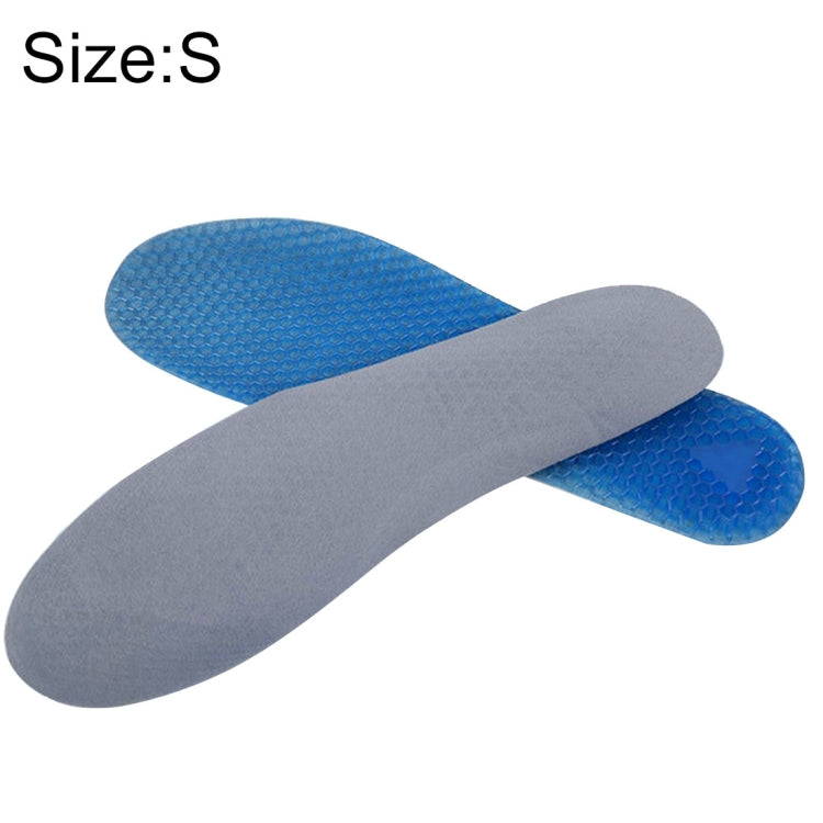 1 Pair Honeycomb Damping Flannel Soft Sport Shoes Insoles, Full Pads, Size: S / 35-40yards Default Title