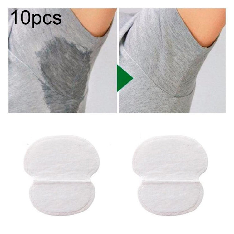 10pcs Disposable Self-adhesive Armpit Cotton Sweat Pads Underarm Absorbents Default Title