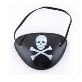 Halloween Props Plastic Pirate Eye Patches, Random Pattern Delivery, Pirate Eye Patches