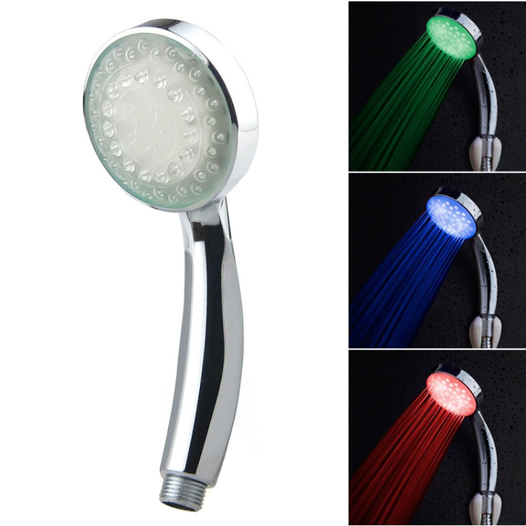ENKAY RC-9816 Jump Change Seven Colors 5-LED Shower Head ,No Battery, RC-9816
