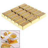 Creative Gold Bar Shaped Anti-slip Heat Insulation Mat for Dishware, Gold Bar Shaped Heat Insulation Mat