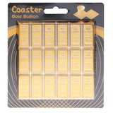 Creative Gold Bar Shaped Anti-slip Heat Insulation Mat for Dishware, Gold Bar Shaped Heat Insulation Mat