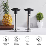 Pineapple Corer Slicer, Pineapple Corer Slicer (Silver)