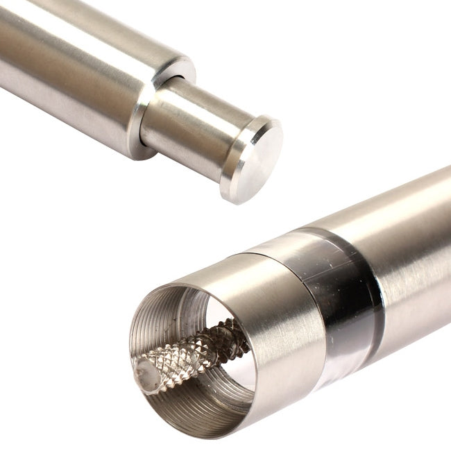 304 Stainless Steel Salt and Pepper Grinder / Mill, 15x3cm