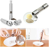 304 Stainless Steel Salt and Pepper Grinder / Mill, 15x3cm
