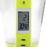 Digital Scale with Measuring Cup / Thermometer, Green