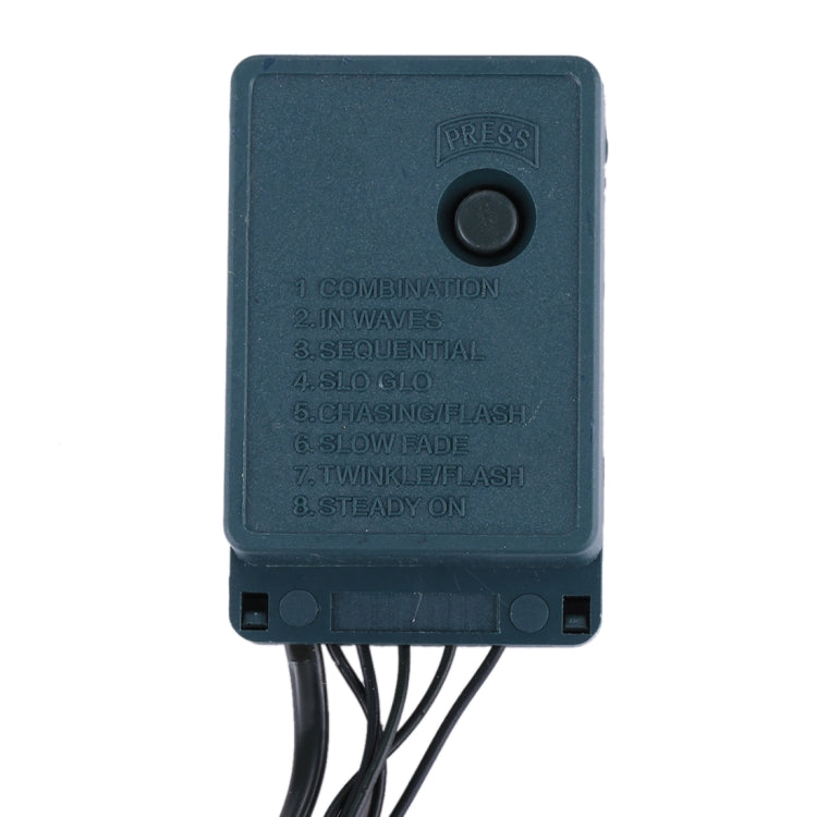 100 LED RGB Light with Controller, Flashing / Fading / Chasing Effect, White Light US Plug, Warm White US Plug, Warm White EU Plug, White Light EU Plug, 220V Colorful Light EU Plug, Colorful Light US Plug