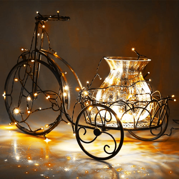 100 LED RGB Light with Controller, Flashing / Fading / Chasing Effect, White Light US Plug, Warm White US Plug, Warm White EU Plug, White Light EU Plug, 220V Colorful Light EU Plug, Colorful Light US Plug