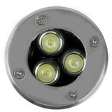 Waterproof 3 LED Light, DC 12V, Warm White Light, White Light