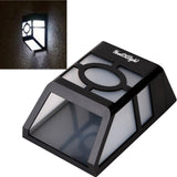 2 LED Fence Lamp Solar Wall Mounted Light, S-LED-3090W, S-LED-3090WW