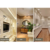 64 LED SMD 2835, AC 220V, S-LED-6500W, S-LED-6500WW