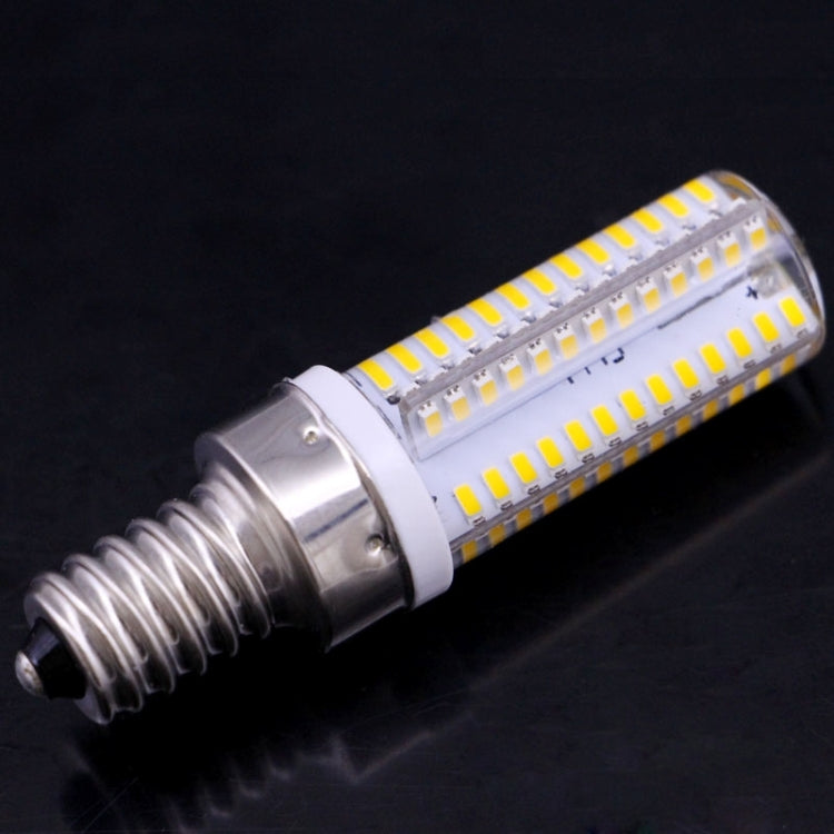 104 LED SMD 3014, White Light, AC 220V, E14 220V Warm White, E14 220V White Light