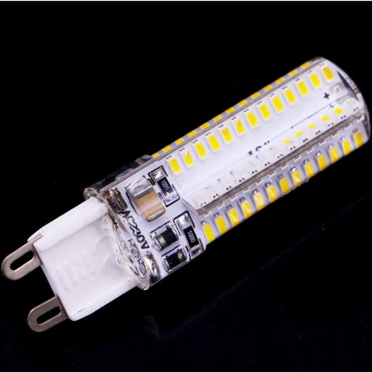 104 LED SMD 3014, AC 220V, G9 220V Warm White, G9 220V White Light