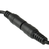 5.5 x 2.1mm DC Power Female Barrel to Male Barrel Connector Adaptor for LED Light Controller, Length: 20cm, S-LED-7566B, S-LED-7566W