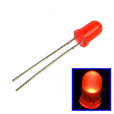 1000 PCS 3mm Green Light Round LED Lamp Red