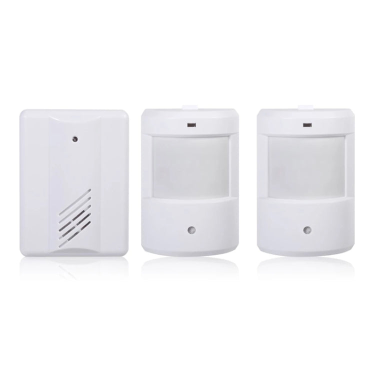 1 to 2 PIR Infrared Sensors Wireless Doorbell Alarm Detector for Home / Office, Doorbell Alarm Detector Doorbell Alarm Detector