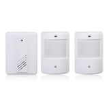 1 to 2 PIR Infrared Sensors Wireless Doorbell Alarm Detector for Home / Office, Doorbell Alarm Detector Doorbell Alarm Detector