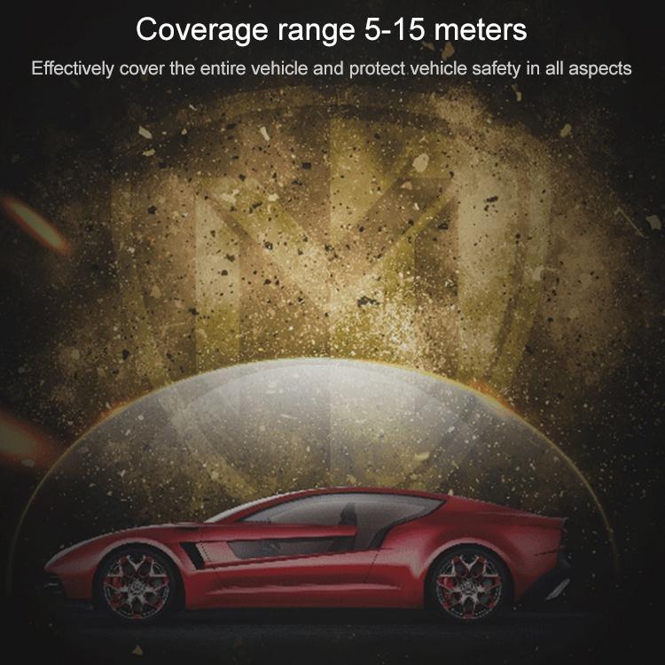 808KB Black, Portable GPS Jammer (Coverage: 5~15m), 808KB