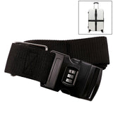 Luggage Strap Cross Belt Adjustable Packing Band Belt Strap with Password Lock for Luggage Travel Suitcase