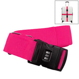 Luggage Strap Cross Belt Adjustable Packing Band Belt Strap with Password Lock for Luggage Travel Suitcase