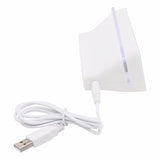 Multifunction LCD Digital Alarm Clock Thermometer + 4-Port USB HUB + Message Board with Blue or Green LCD backlight, USB Message Board