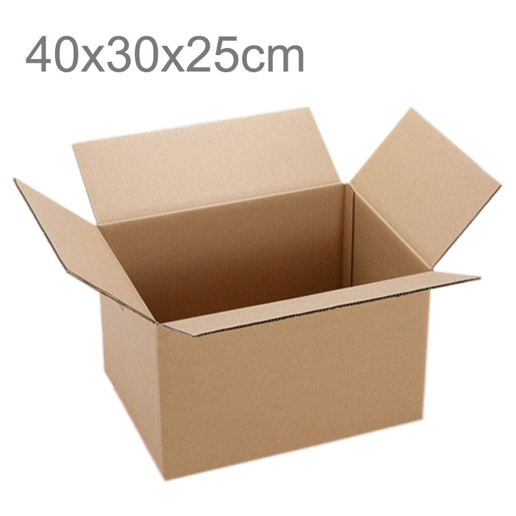 Shipping Packing Moving Kraft Paper Boxes, Size: 40x30x25cm, 40x30x25cm