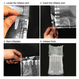 100 PCS Air Column Cushion Bag Packing for Milk Powder & Mobile Phones & Gift Box Package, Size: 28 x 21 x 7 cm, Custom Printing and Size are welcome, 28x21x7cm