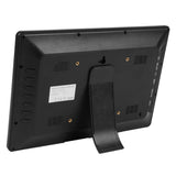 12 inch LED Display Multi-media Digital Photo Frame with Holder & Music & Movie Player, Support USB / SD / Micro SD / MMC / MS / XD Card Input