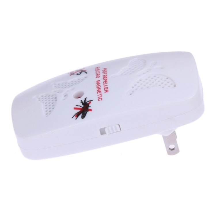 Ultrasonic Electronics Insecticide with Two Steps of Adjustable, White (US Plug), US Plug White, US Plug Pink