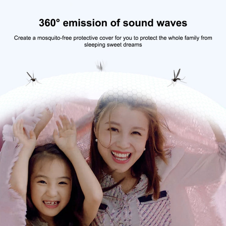 Ultrasonic Electronics Insecticide with Two Steps of Adjustable, White (US Plug), US Plug White, US Plug Pink