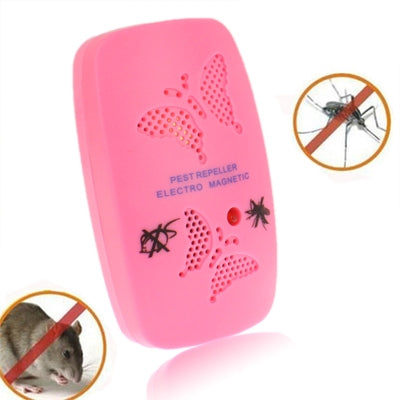 Ultrasonic Electronics Insecticide with Two Steps of Adjustable, White (EU Plug), EU Plug White, EU Plug pink EU Plug pink S-PK-0217F