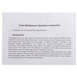 3 Channel Multiplexer Transmitter and Receiver