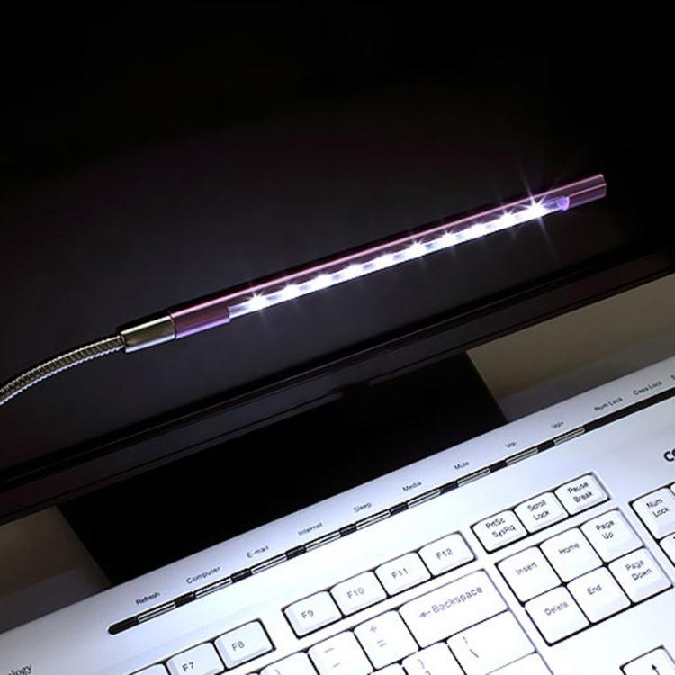 10-LED, 1W, White Light, 10-LED (Silver)