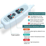 USB Charging Heating Silk Moxa Sleep Eye Mask