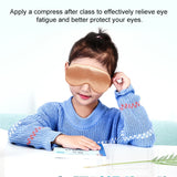 USB Charging Heating Silk Moxa Sleep Eye Mask