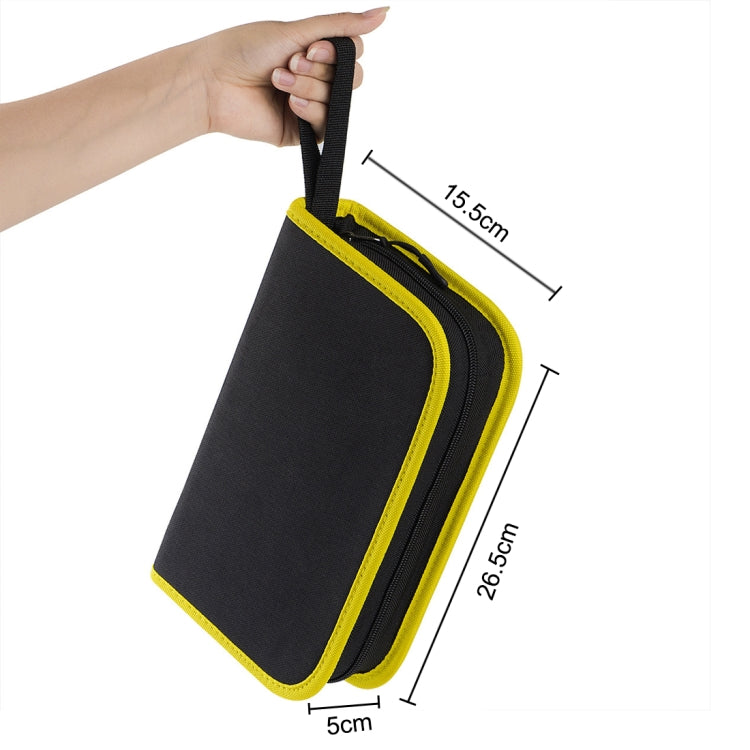 15 in 1 50Hz 60W Electric Iron Set Kit with Multimeter, Random Color Delivery, Multimeter