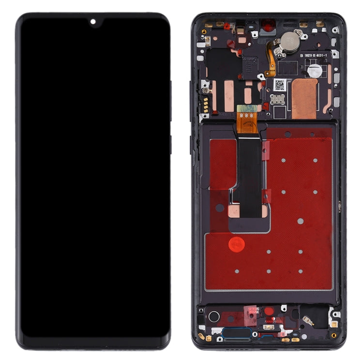 LCD Screen and Digitizer Full Assembly with Frame for Huawei P30 Pro, For Huawei P30 Pro with Frame, For Huawei P30 Pro (Breathing Crystal), For Huawei P30 Pro (Twilight)