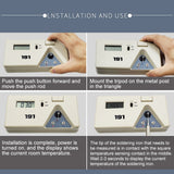 Soldering Iron head Thermometer Electric Soldering Station Temperature Tester, Temperature Tester
