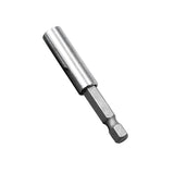 5 PCS 1/4 Electric Batch Head High Magnetism Connecting Rod Pistol Drill Extension Rod Sleeve Fast Turning Joint, Length: 60mm, 60mm Joint