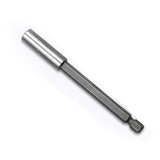 5 PCS 1/4 Electric Batch Head High Magnetism Connecting Rod Pistol Drill Extension Rod Sleeve Fast Turning Joint, Length: 100mm, 100mm Joint