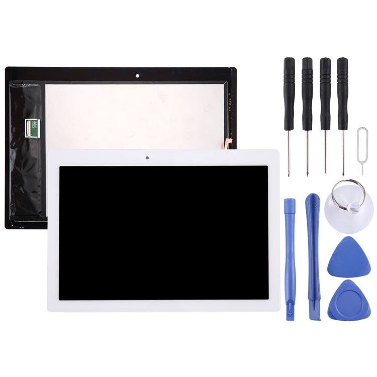 LCD Screen and Digitizer Full Assembly for Lenovo Tab 2 A10-70 / A10-70F, For Lenovo Tab 2 A10-70, For Tab 2 A10-70 For Lenovo Tab 2 A10-70 White