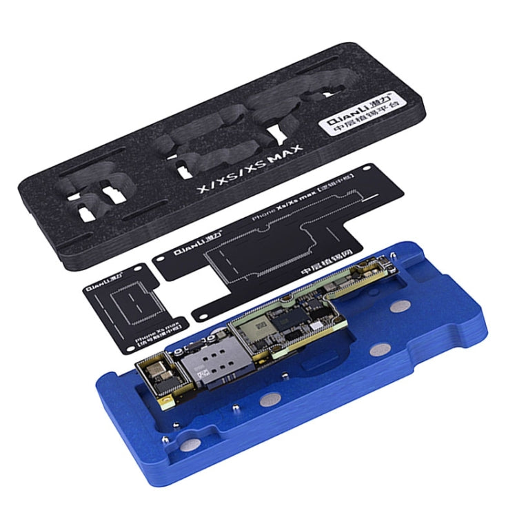 Qianli BGA Reballing Stencil Platform for iPhone X / XS / XS Max, For iPhone X / XS / XS Max For iPhone X XS XS Max