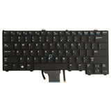 US Version Keyboard with Keyboard Backlight for DELL latitude 12 7000 E7240 E7440 E7420, For DELL latitude 12 (US)